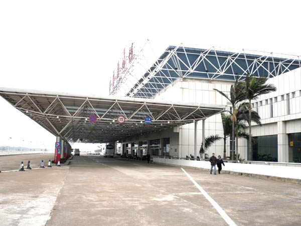 河南汽车站网架实例